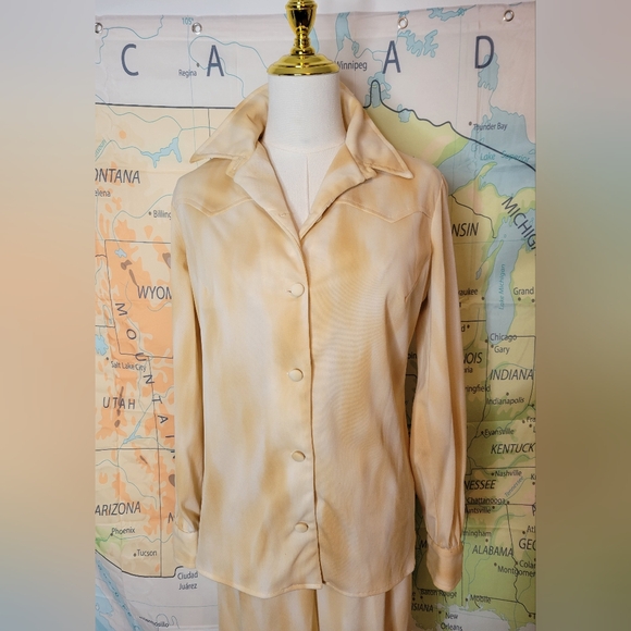 Vintage 1970s Western Women's Leisuresuit - Picture 2 of 16